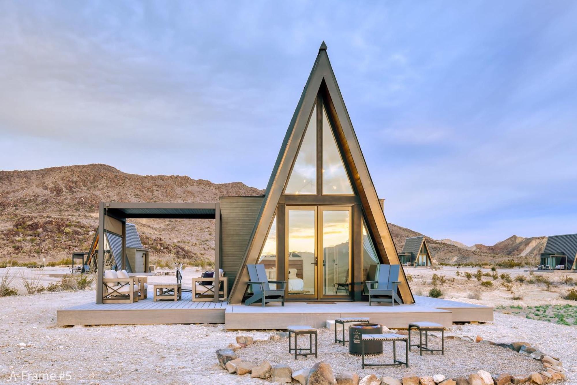 Villa Stardust Big Bend Luxury A-Frame#5 Great Views Terlingua Exterior foto