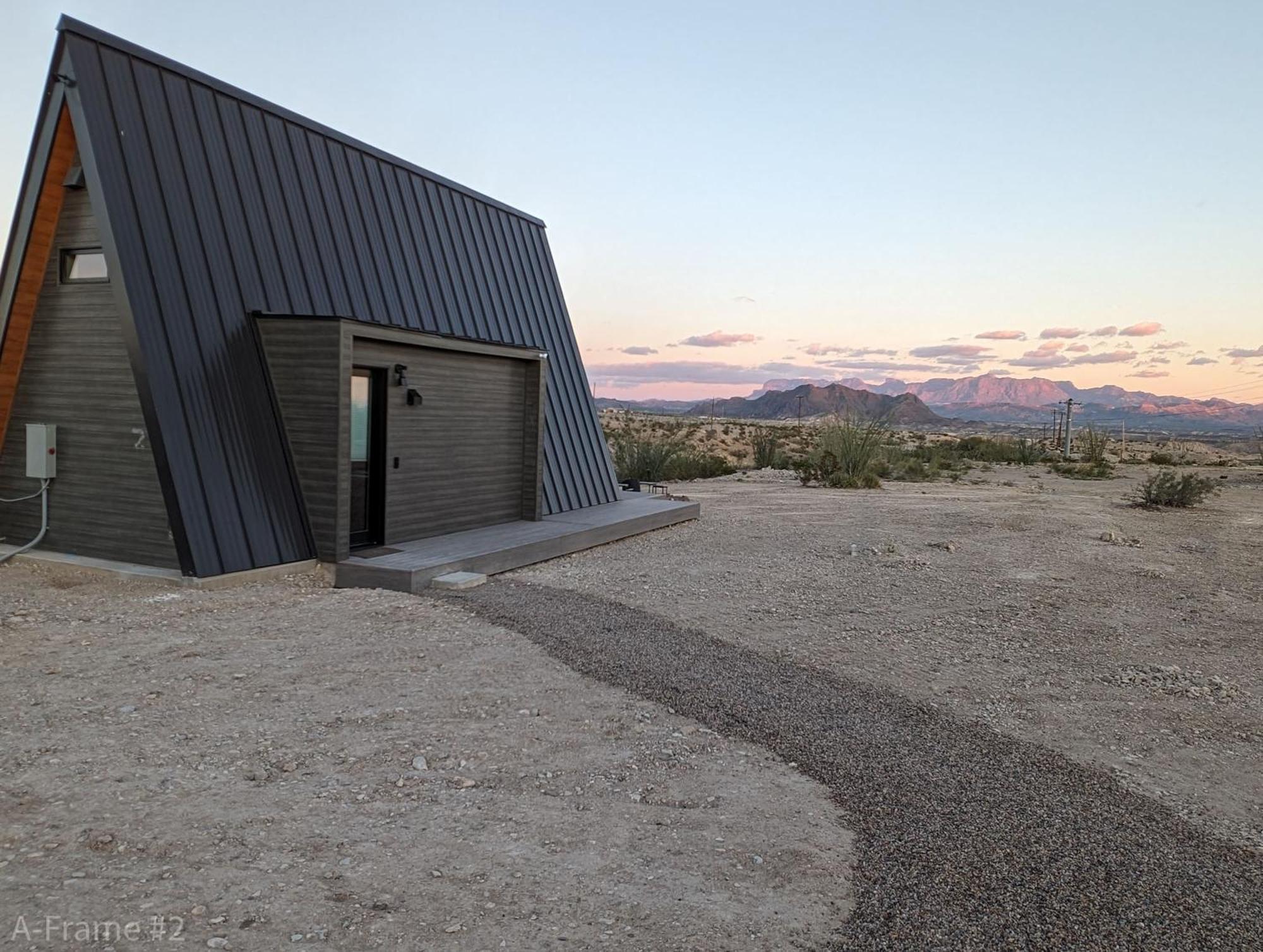 Villa Stardust Big Bend Luxury A-Frame#5 Great Views Terlingua Exterior foto