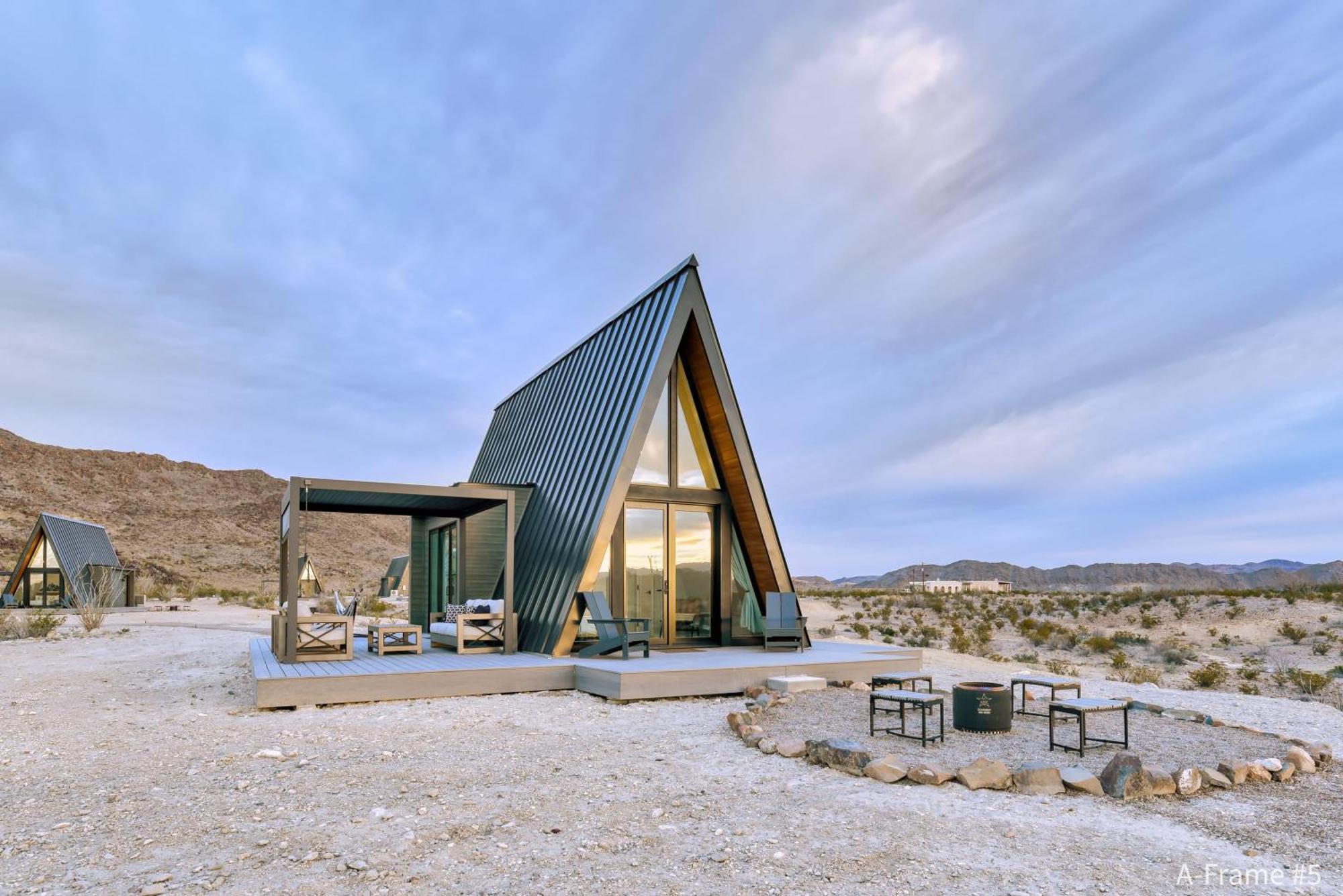 Villa Stardust Big Bend Luxury A-Frame#5 Great Views Terlingua Exterior foto
