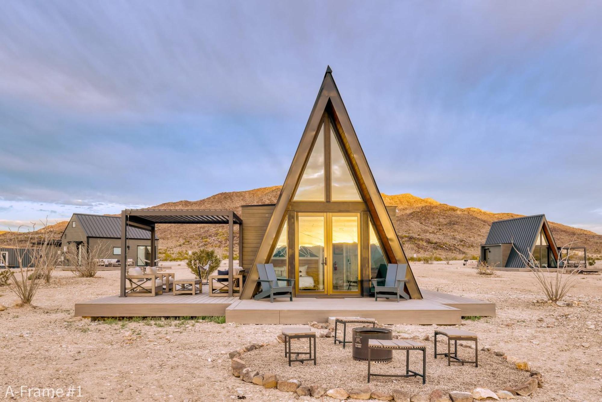 Villa Stardust Big Bend Luxury A-Frame#5 Great Views Terlingua Exterior foto