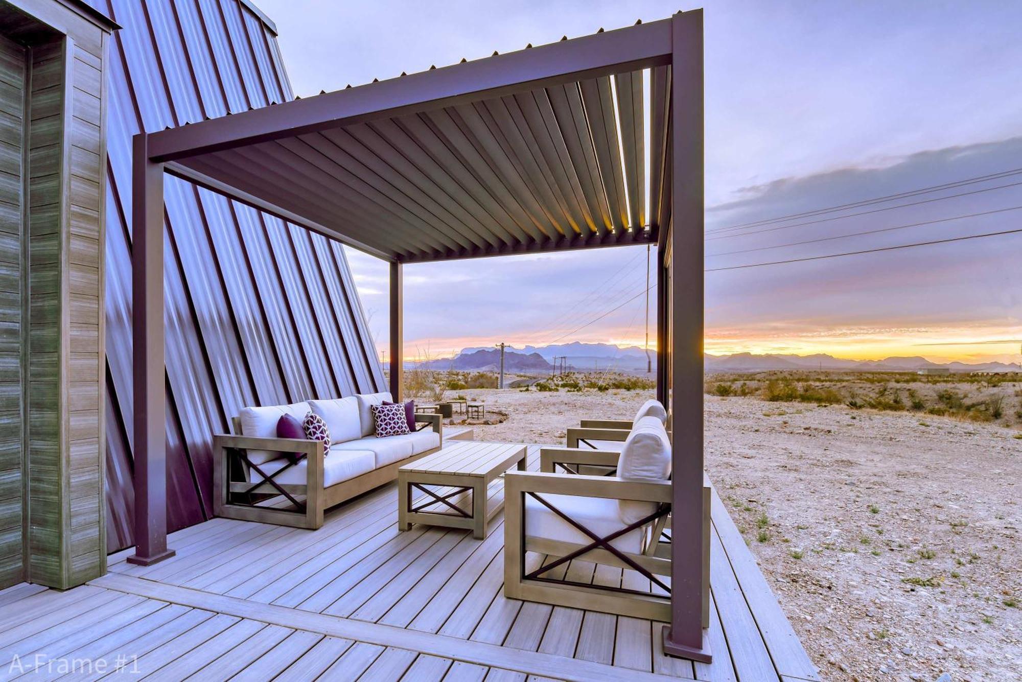 Villa Stardust Big Bend Luxury A-Frame#5 Great Views Terlingua Exterior foto
