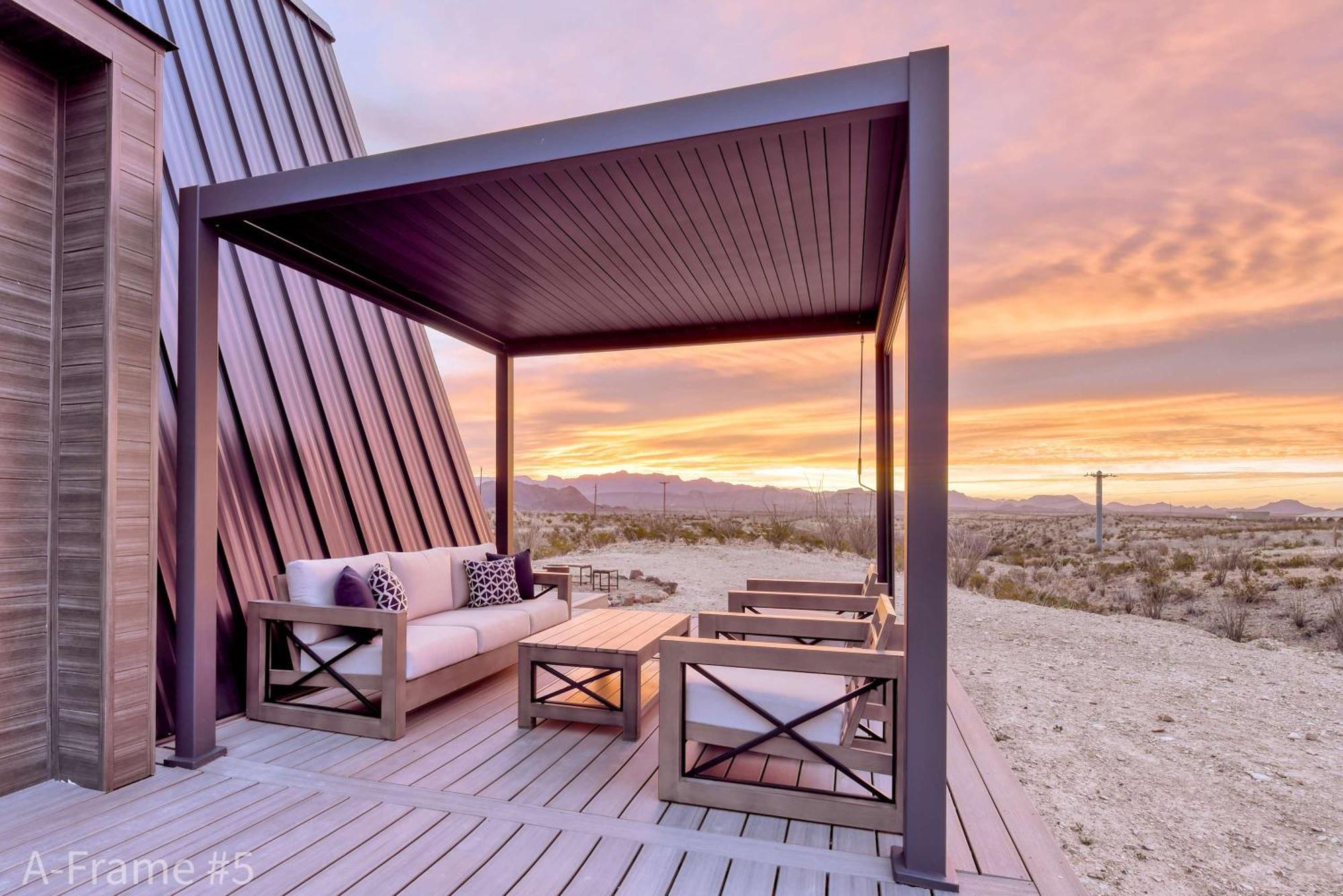 Villa Stardust Big Bend Luxury A-Frame#5 Great Views Terlingua Exterior foto