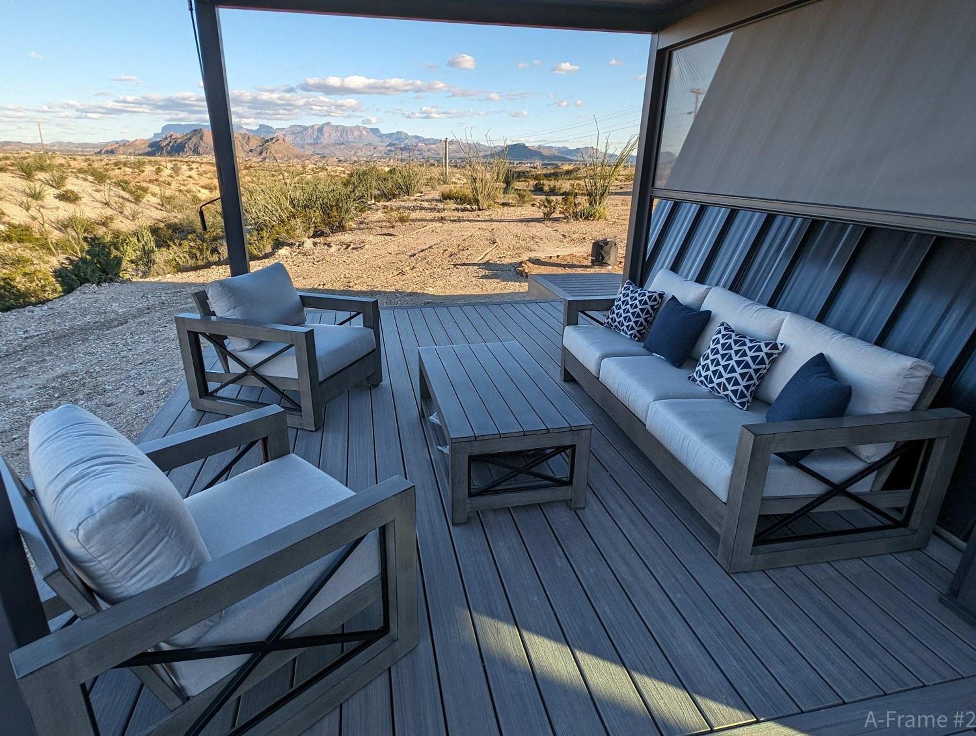 Villa Stardust Big Bend Luxury A-Frame#5 Great Views Terlingua Exterior foto